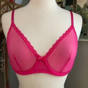 Savage X Fenty Underwire Sheer Mesh Bra - 34C